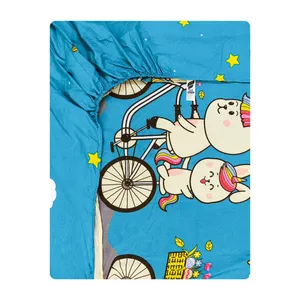 ملحفه میکرو آدنو مدل Rainbow کد MC11 یک نفره سایز 80x180 سانتی متر