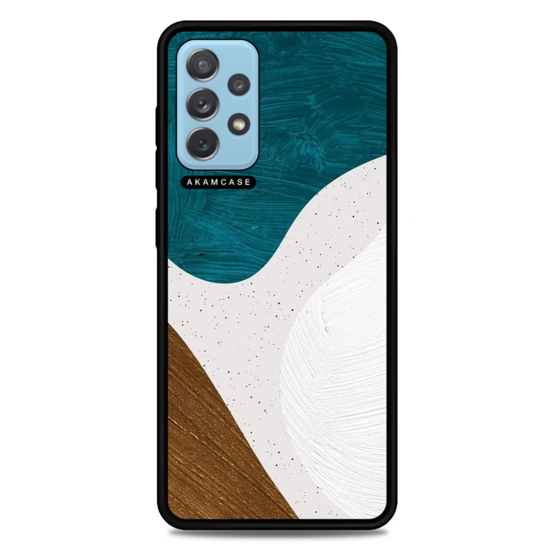 کاور آکام مدل AMC-WSGA72-WATER COLOR-19 مناسب برای گوشی موبایل سامسونگ Galaxy A72