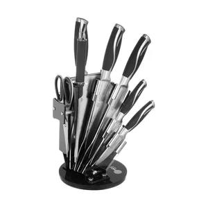 سرویس چاقو آشپزخانه 9 پارچه ام جی اس مدل KS-9019B