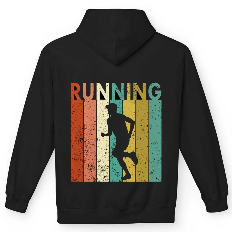 هودی مردانه مدل رشته ورزشی دو میدانی