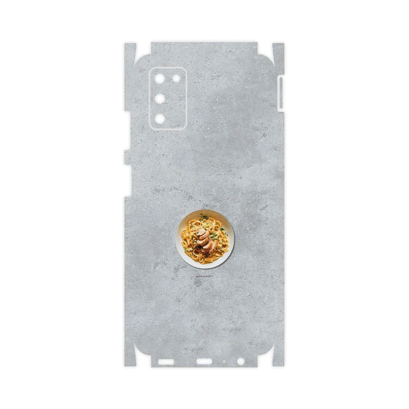 برچسب پوششی ماهوت مدل Pasta-FullSkin مناسب برای گوشی موبایل سامسونگ Galaxy A03S