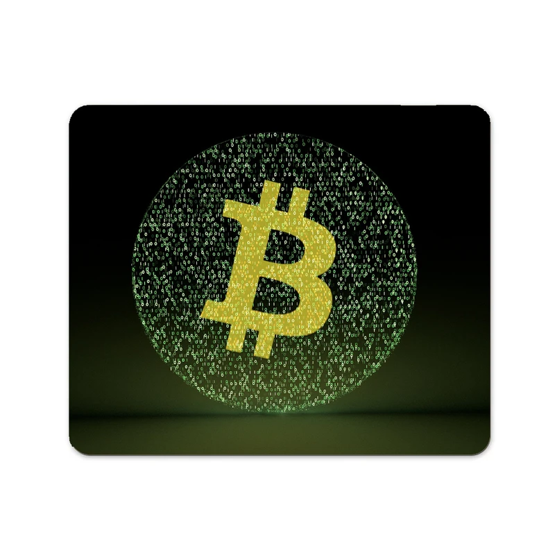 ماوس پد پاد آفرین مدل بیت کوین کریپتو فارکس ترید ارزدیجیتال کد P114 سایز 19*24 سانتی متر
