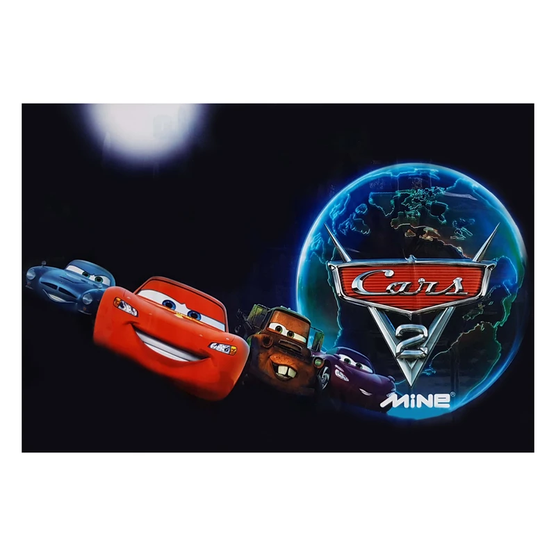 جلد چسبی کتاب ماین طرح ماشین ها بسته 2 عددی