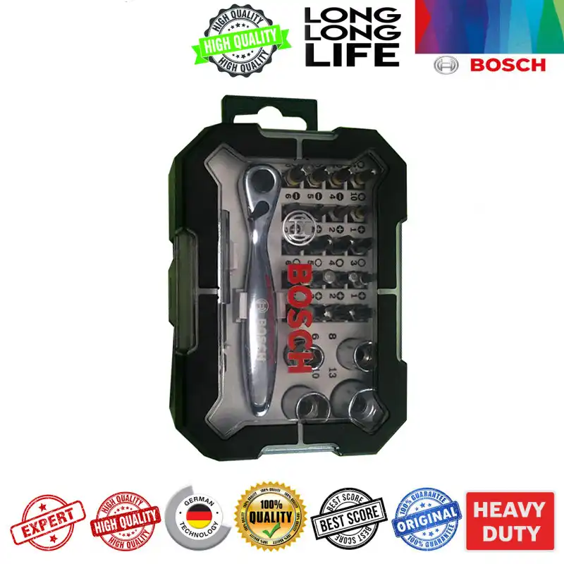 رابط سری پیچ گوشتی بوش مدل N60 مجموعه 26 عددی