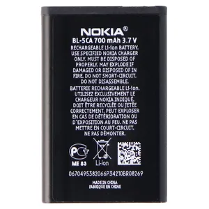 باتری موبایل مدل BL-5CA ظرفیت 700 میلی آمپر ساعت مناسب برای گوشی موبایل نوکیا 1280 
