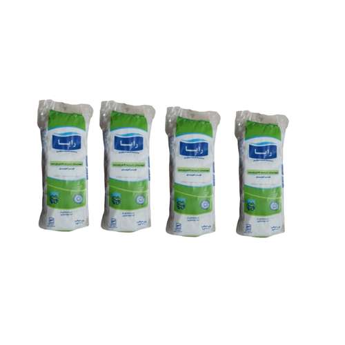 پنبه آرایشی رایا مدل TR4 وزن 400 گرم مجموعه 4 عددی