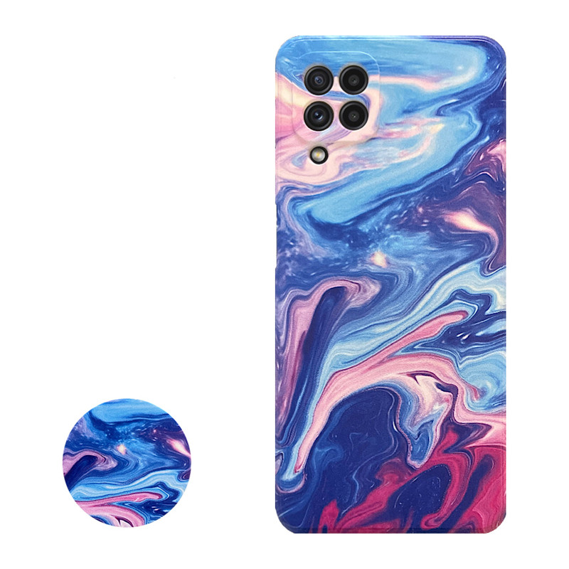 کاور مدل ND002 مناسب برای گوشی موبایل سامسونگ Galaxy A22 4G / M32 4G / M22 4G به همراه پایه نگهدارنده