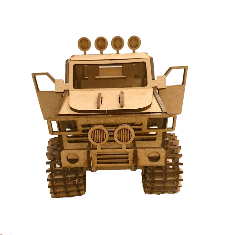 ساختنی مدل ماشین پیکاپ آفرود