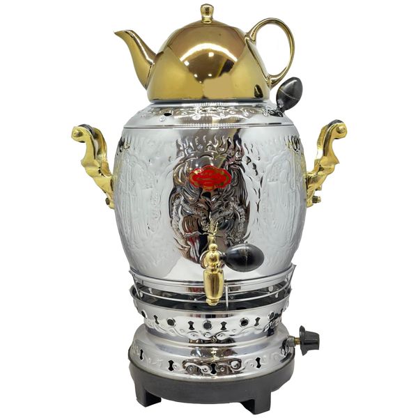 سماور گازی ارجمند مدل 930 ظرفیت 7 لیتر