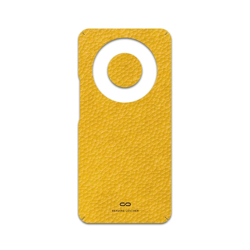 برچسب پوششی ماهوت مدل Mustard-Leather مناسب برای گوشی موبایل آنر X9b