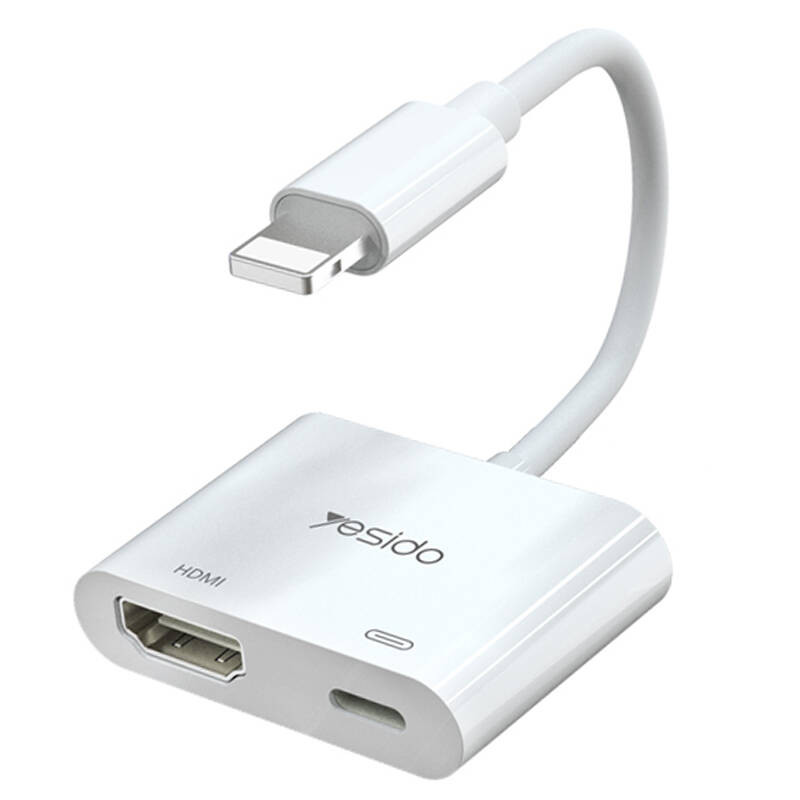 مبدل لایتنینگ به HDMI / لایتنیگ یسیدو مدل HM06
