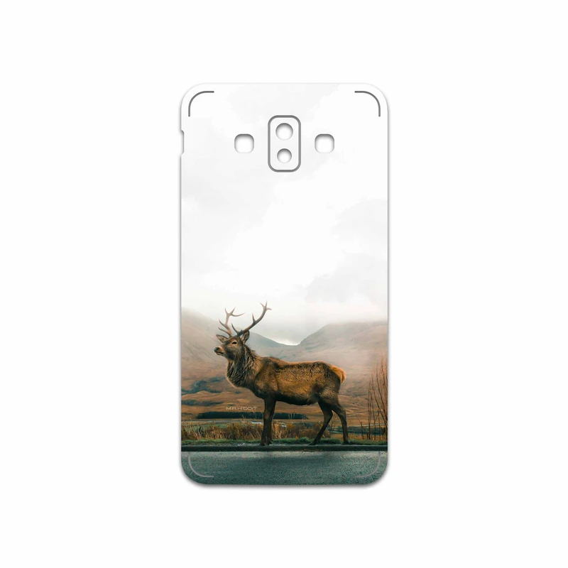 برچسب پوششی ماهوت مدل Horned Deer مناسب برای گوشی موبایل سامسونگ Galaxy J7 Duo