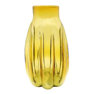 گلدان شیشه‌ای طرح شیار مدل SZ01