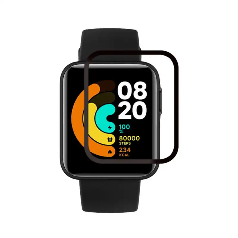 محافظ صفحه نمایش کروکودیل مدل C-PWM مناسب برای ساعت هوشمند شیائومی Mi Watch Lite بسته 2 عددی