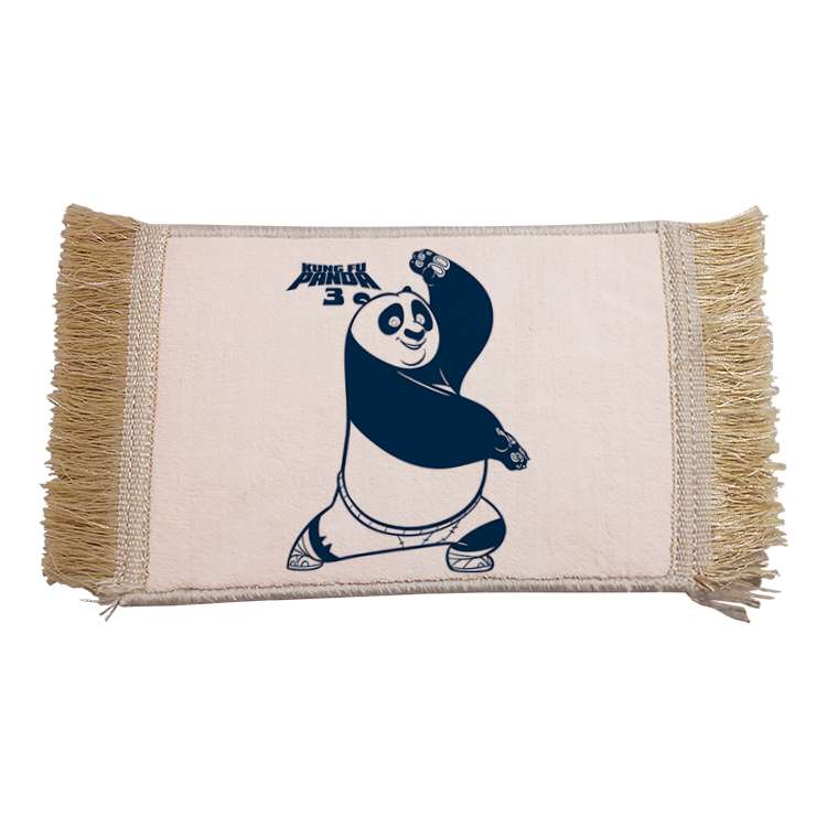 فرش ماشینی دیوارکوب مدل پاندا کونگ فو کار کد 95