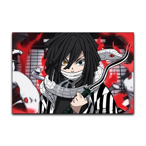 تابلو شاسی گوفی مدل هاشیرا دیمن اسلیر طرح انیمه شیطان کش Demon Slayer Anime کد RD26