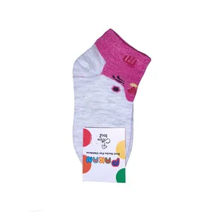 جوراب ساق کوتاه دخترانه پاکان مدل توتورو