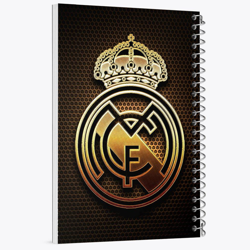 دفتر مشق 100 برگ خندالو طرح باشگاه رئال مادرید کد 26371