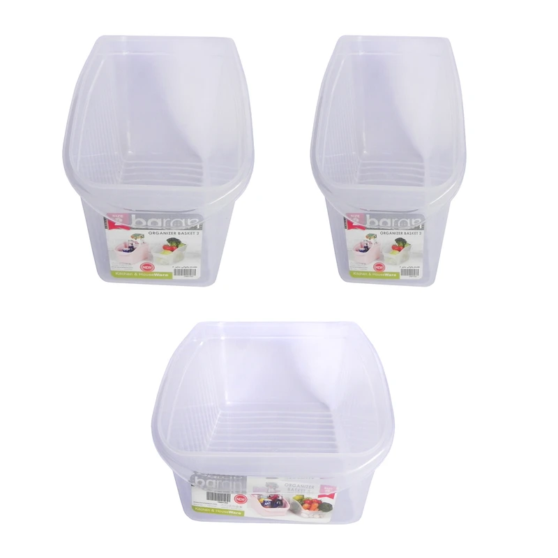 سبد نظم دهنده کابینت باران کد 003121 بسته 3 عددی