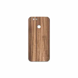 MAHOOT Light Walnut Wood Cover Sticker for Huawei Y6 2018