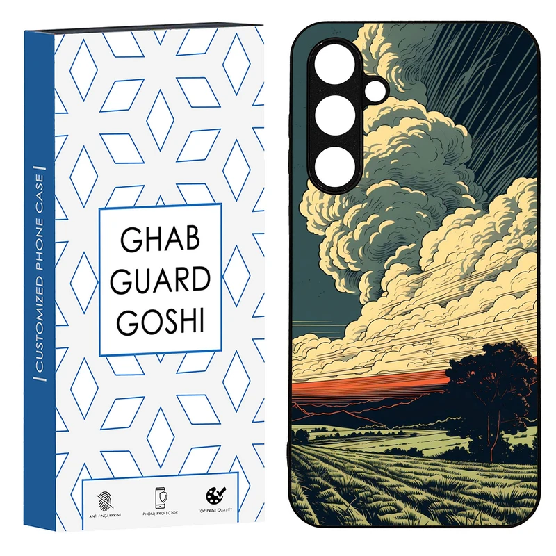 کاور قاب گارد گوشی طرح منظره کد TPU-163 مناسب برای گوشی موبایل سامسونگ Galaxy S23 fe