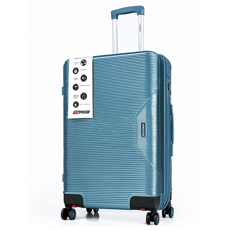 عکس شماره 16 : ست سه عددی چمدان اسپید مدل retractable wheel tr950