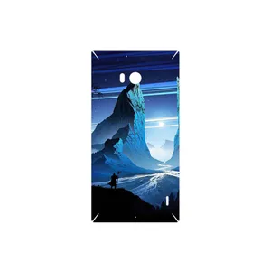 MAHOOT Blue Mountains Digital Art Cover Sticker for Nokia Lumia 930