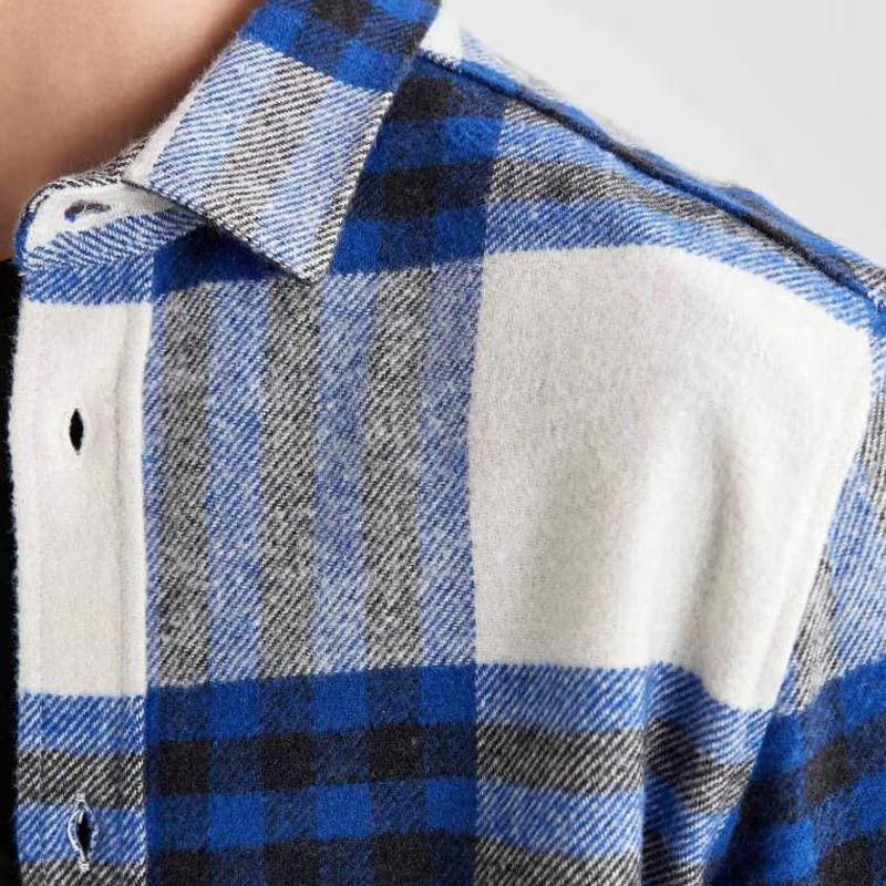 پیراهن آستین بلند مردانه دفکتو مدل S9275AZBE303 - - 3