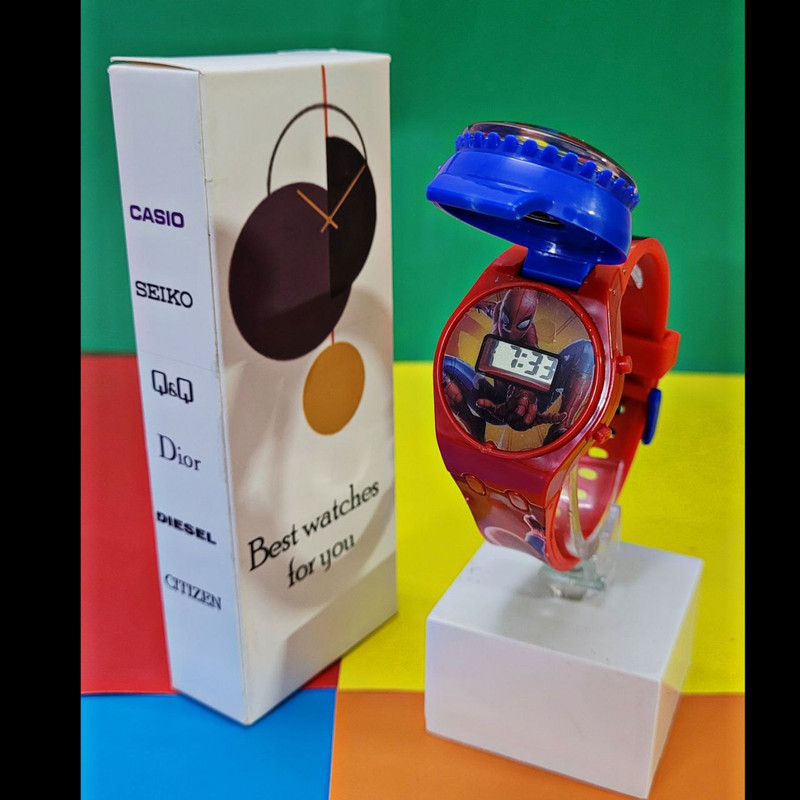 ساعت مچی دیجیتال مدل صفحه چرخان کد 03