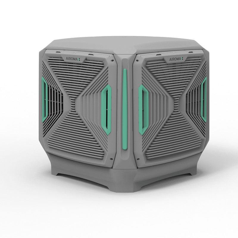 کولر آبی سلولزی 8000 ایرومکس مدل بغل زن (AM80)