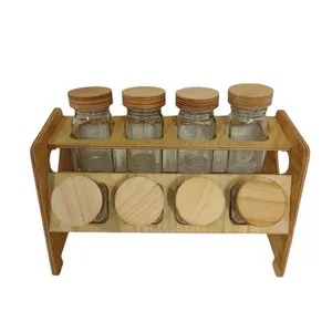 ست جا ادویه 8 پارچه مدل مک کارتی کد 004 به همراه استند