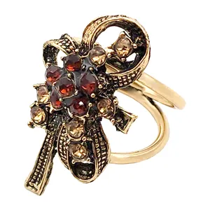 حلقه روسری مدل دسته گل کد SCF25-7