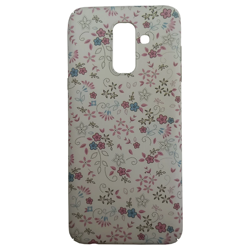  کاور مدل فانتزی کد 8-0 طرح گل مناسب برای گوشی موبایل سامسونگ Galaxy A6 plus/ J8 2018