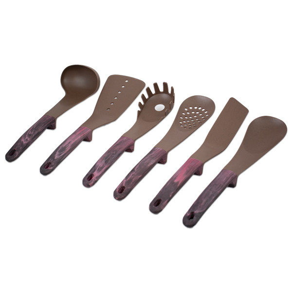 سرویس کفگیر و ملاقه 7 پارچه لایف اسمایل مدل TOOL-15