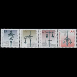 تمبر یادگاری مدل خارجی مجموعه 4 عددی 