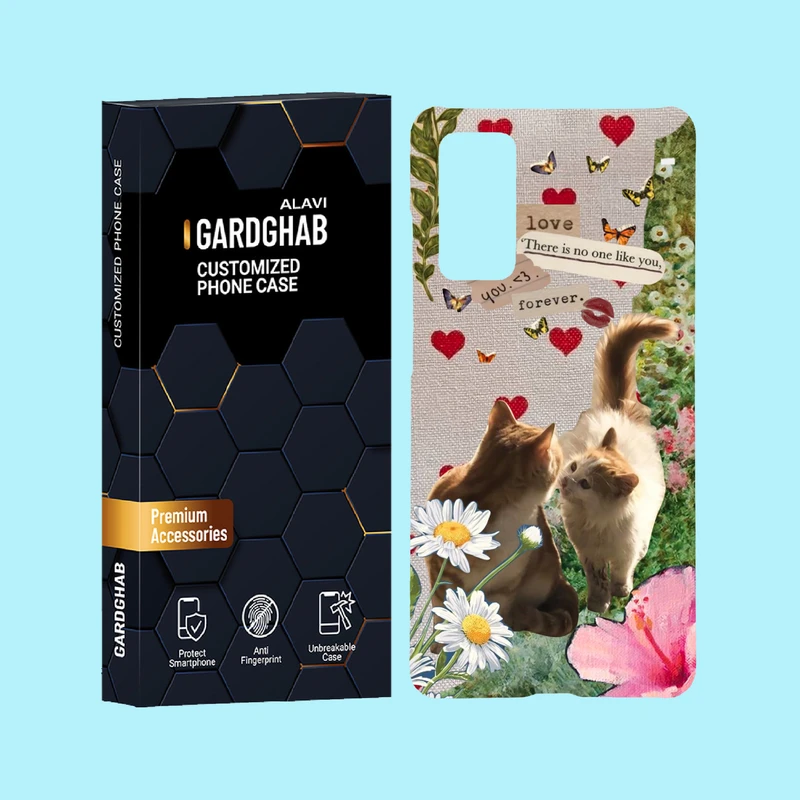 کاور گارد قاب علوی مدل عاشقانه مناسب برای گوشی موبایل سامسونگ Galaxy S20 FE