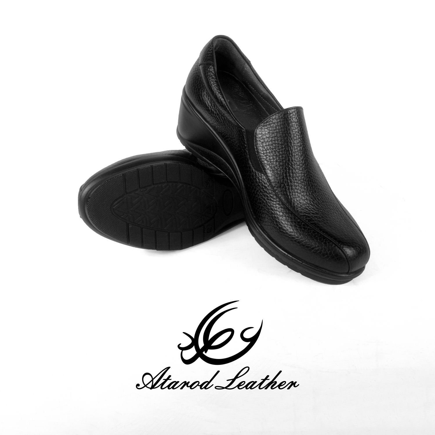 کفش روزمره زنانه چرم عطارد مدل چرم طبیعی کد SH192 -  - 7