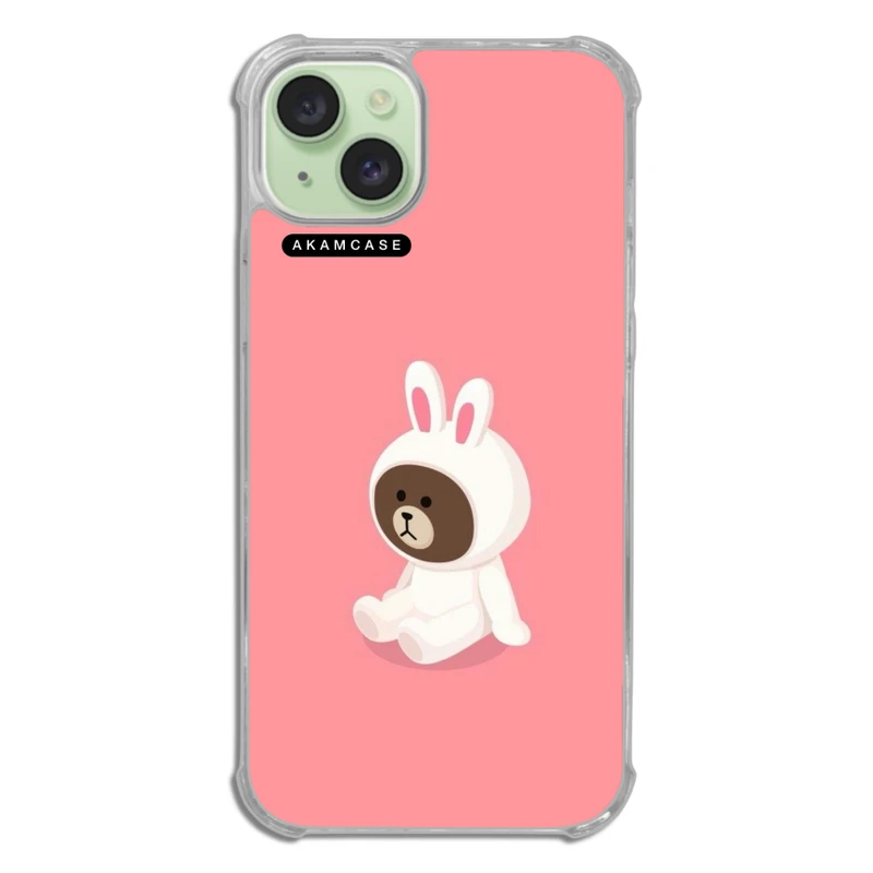 کاور آکام مدل AMCWTA15PLUS-BROWN14 مناسب برای گوشی موبایل اپل iPhone 15 Plus