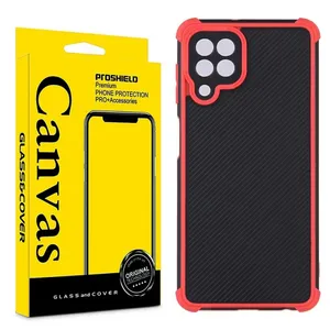 Canvas Carbon Bumper Cover for Samsung Galaxy A42/ M42 