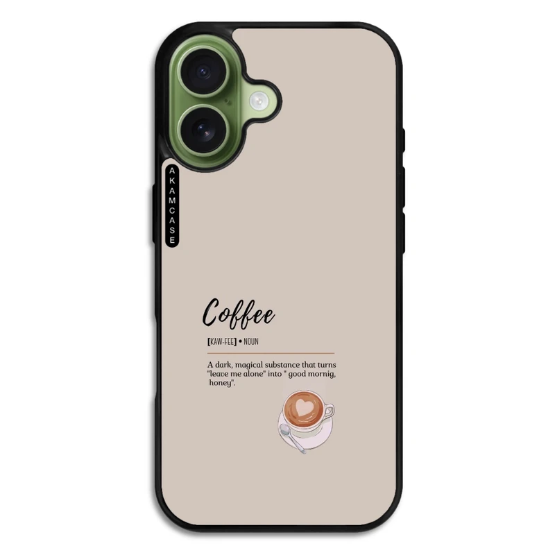 کاور آکام مدل AMC-WA17-COFFEE-16 مناسب برای گوشی موبایل اپل iPhone 17