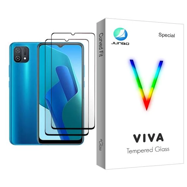 محافظ صفحه نمایش جانبو مدل Viva Glass MIX002 مناسب برای گوشی موبایل اوپو A16K بسته دو عددی