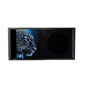 نقد و بررسی باکس ساب ووفر خودرو طرح استیکر پلنگ مدل 70L مناسب برای ساب 12 اینچ توسط خریداران