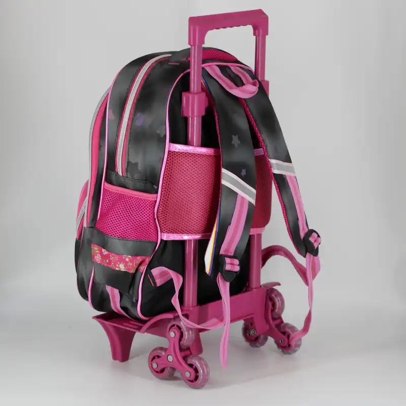 کوله پشتی چرخ دار طرح یونیکورن کد 6003