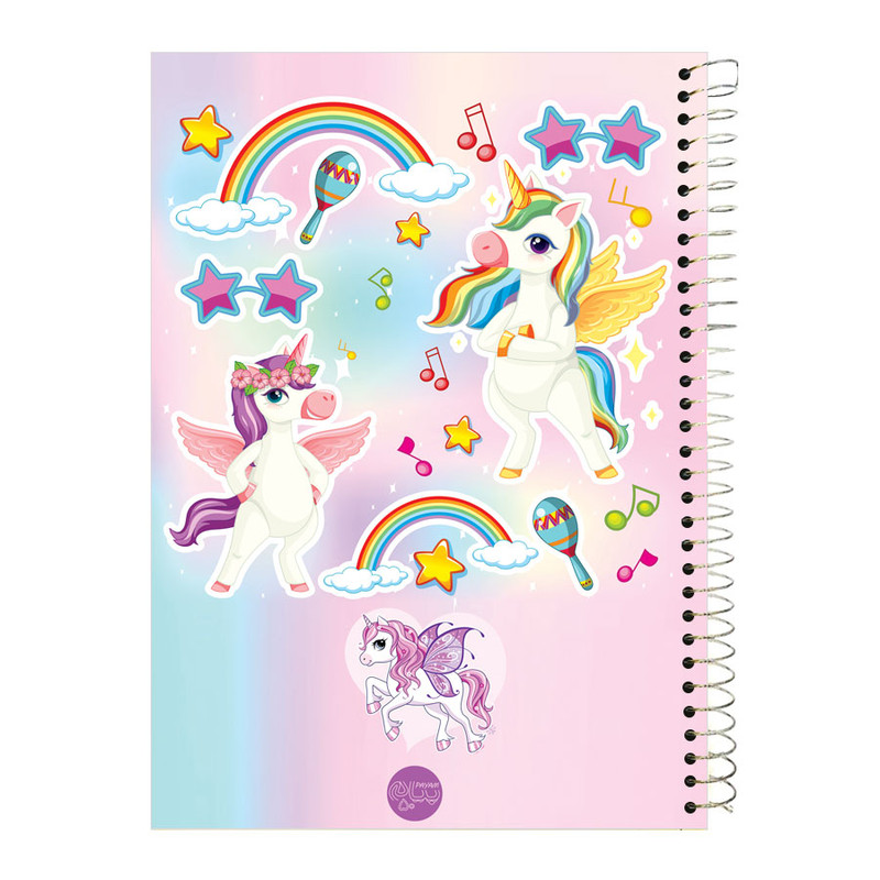 دفتر نقاشی 50 برگ پیام طرح UniCorns کد 5000