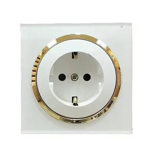 پریز برق ارت دار دلند مدل آوا پلکسی