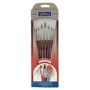 قلم مو سر گرد رهاورد کد GA105 بسته 10 عددی