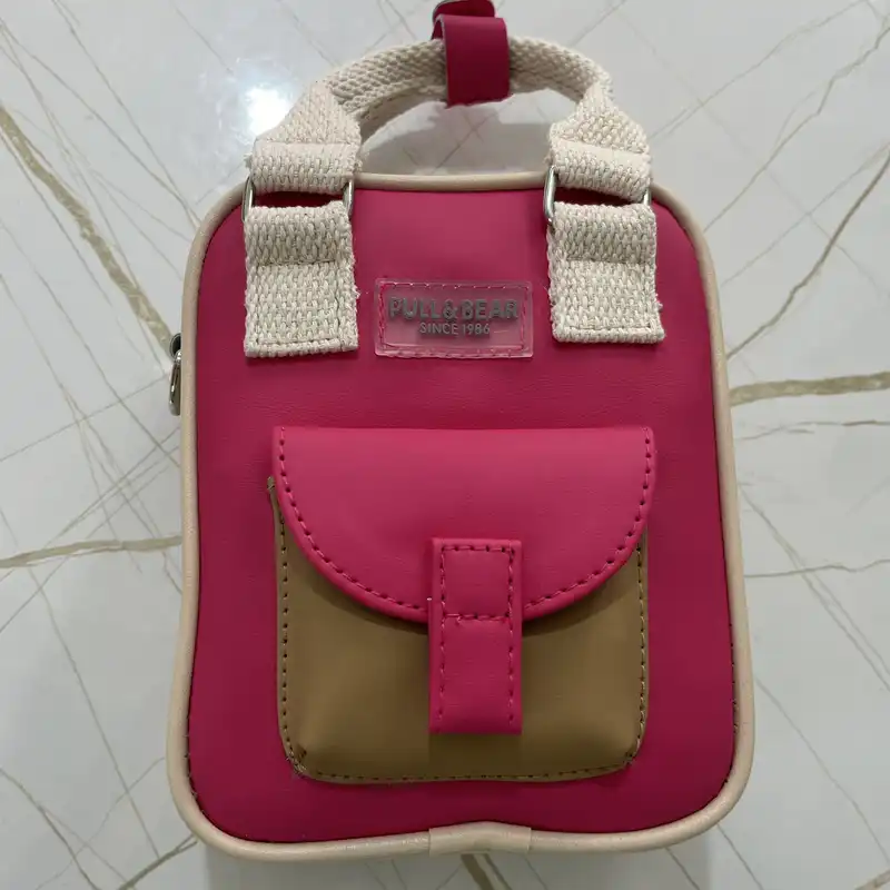 کیف پاسپورتی زنانه مدل دسته کنفی کد 6078