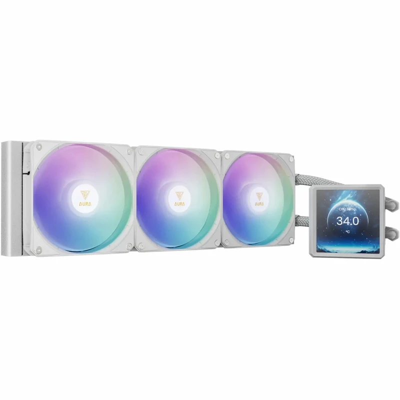 سیستم خنک‌کننده آبی گیم دیاس مدل LCD GL360 WH