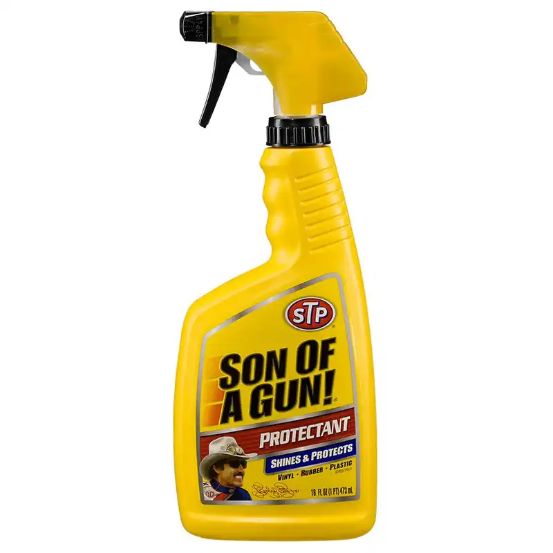 اسپری تمیز کننده و براق کننده لاستیک سان اف گان کد 444 حجم 473 میلی لیتر