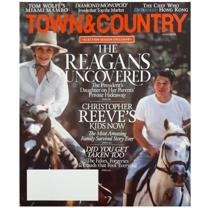مجله Town and Country نوامبر 2012